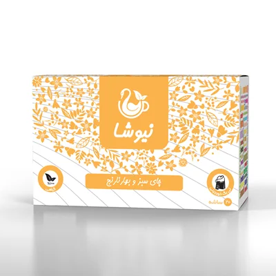 چای سبز و بهار نارنج