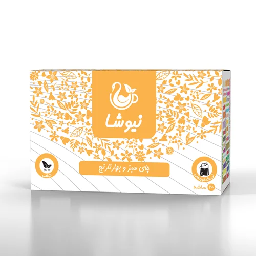 چای سبز و بهار نارنج